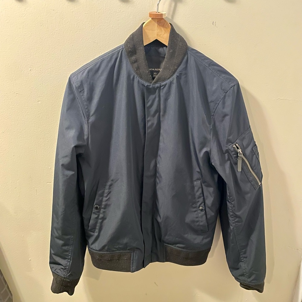 Navy Bomber Jacket XS